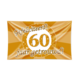 Paper Dreams Fassadenflagge „60 Jahre verheiratet“ – Verkehrsschild XXL | 150 x 90 cm