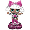 Amscan LOL Surprise Glam Diva 3D Standing Foil Balloon 88x119cm | per piece Amscan LOL Surprise Glam Diva 3D Standing Foil Balloon 88x119cm | per piece