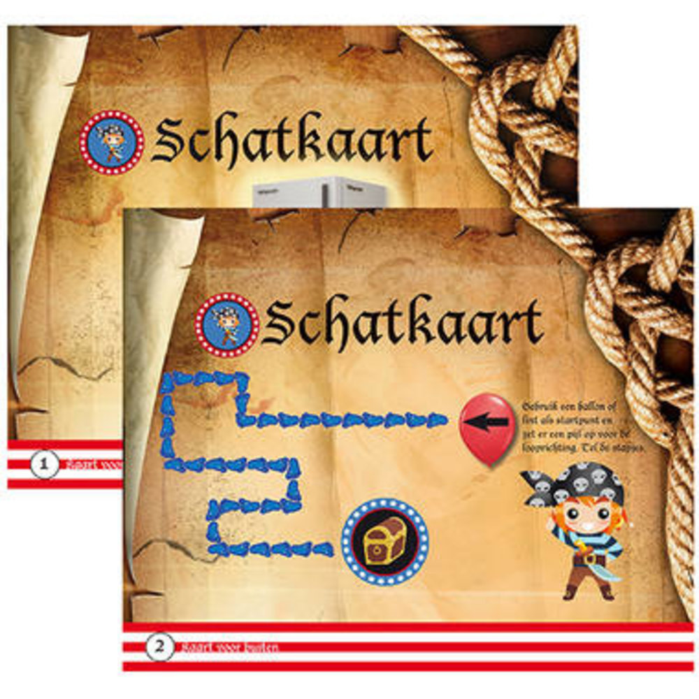 Folat Piraten-Kinderparty-Paket | 6 Personen