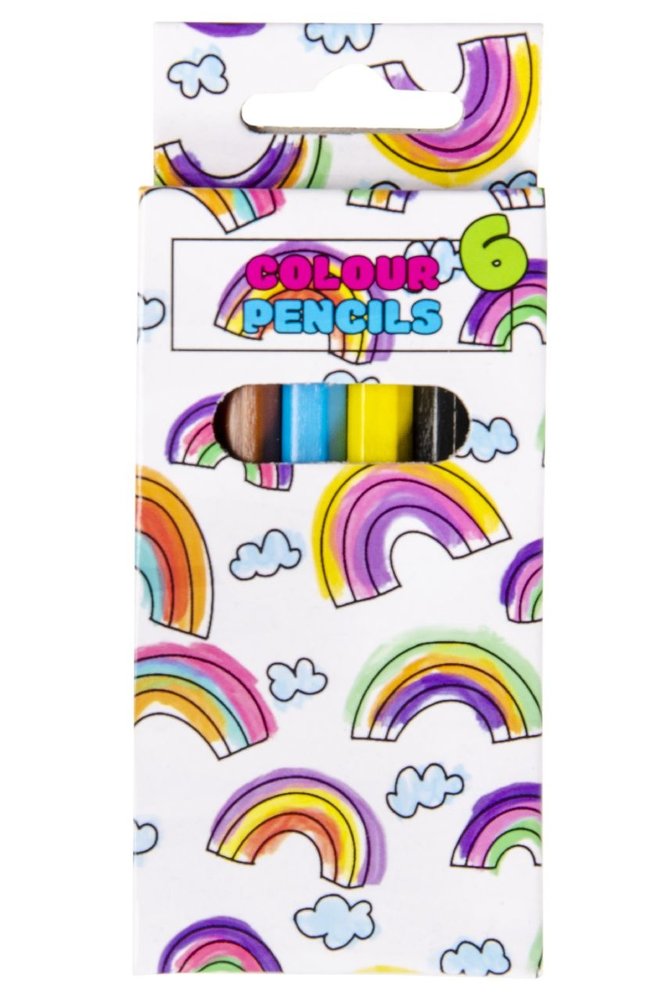 LG Imports Regenbogenfarbenstifte 9 cm | 24 Schachteln