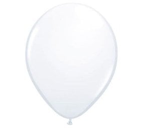 White balloons 13cm | 20 pieces