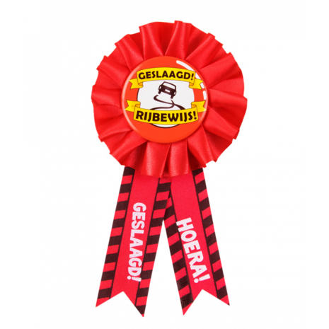 Paper Dreams Rosette Passed driving test