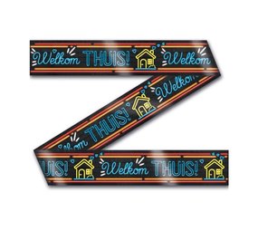 Paper Dreams Neonfarbenes Willkommensabsperrband | 12 Meter