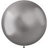 Folat Silver Shine Metallic Balloons XL 48cm | 5 pieces