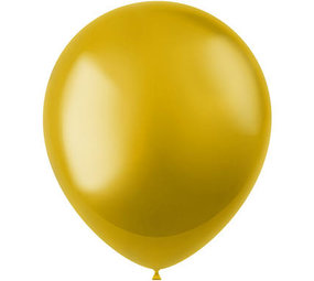 Folat Metallic gold balloons 33cm | 10 pieces