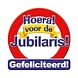 Paperdreams Huldeschild voor de Jubilaris!| per stuk Paperdreams Huldeschild voor de Jubilaris!| per stuk