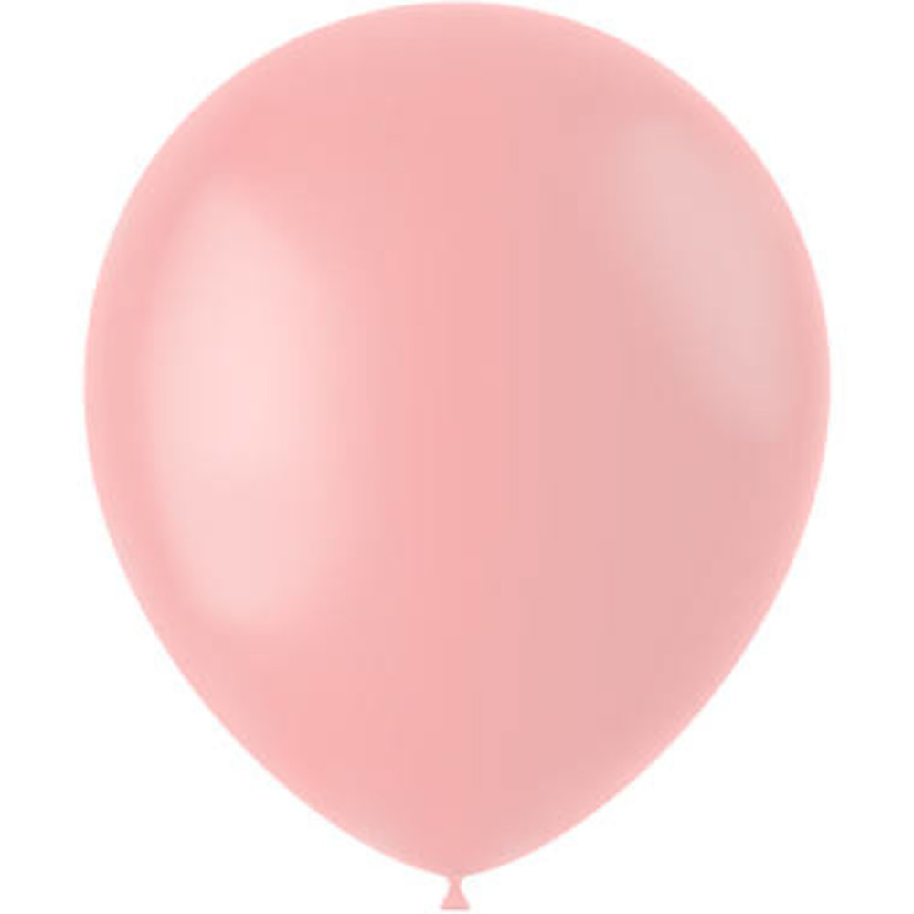 Powder pink balloons 33 cm | 10 pieces