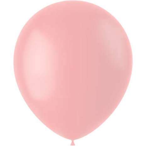Powder pink balloons 33 cm | 10 pieces