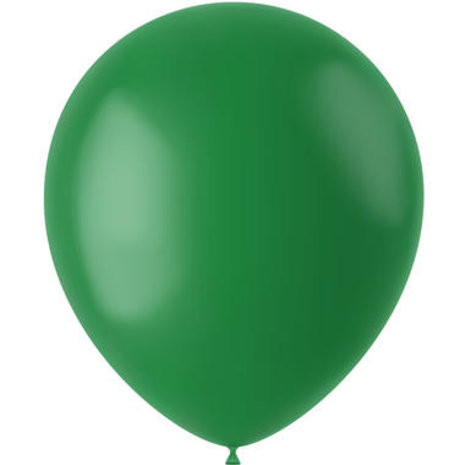 Folat Donker groene ballonnen 33 cm | 10 stuks