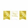 Paper Dreams Slinger Cheers to 30 years wit/goud | 6m