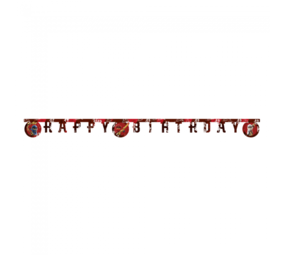 Procos Party Guirlande de lettres « Joyeux anniversaire » Lego Ninjago 200 cm | à l'unité
