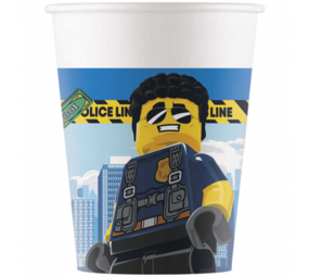 Procos Party Lego City Bekers 200ml | 8 stuks Procos Party Lego City Bekers 200ml | 8 stuks