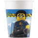 Procos Party Gobelets Lego City 200 ml | 8 pièces
