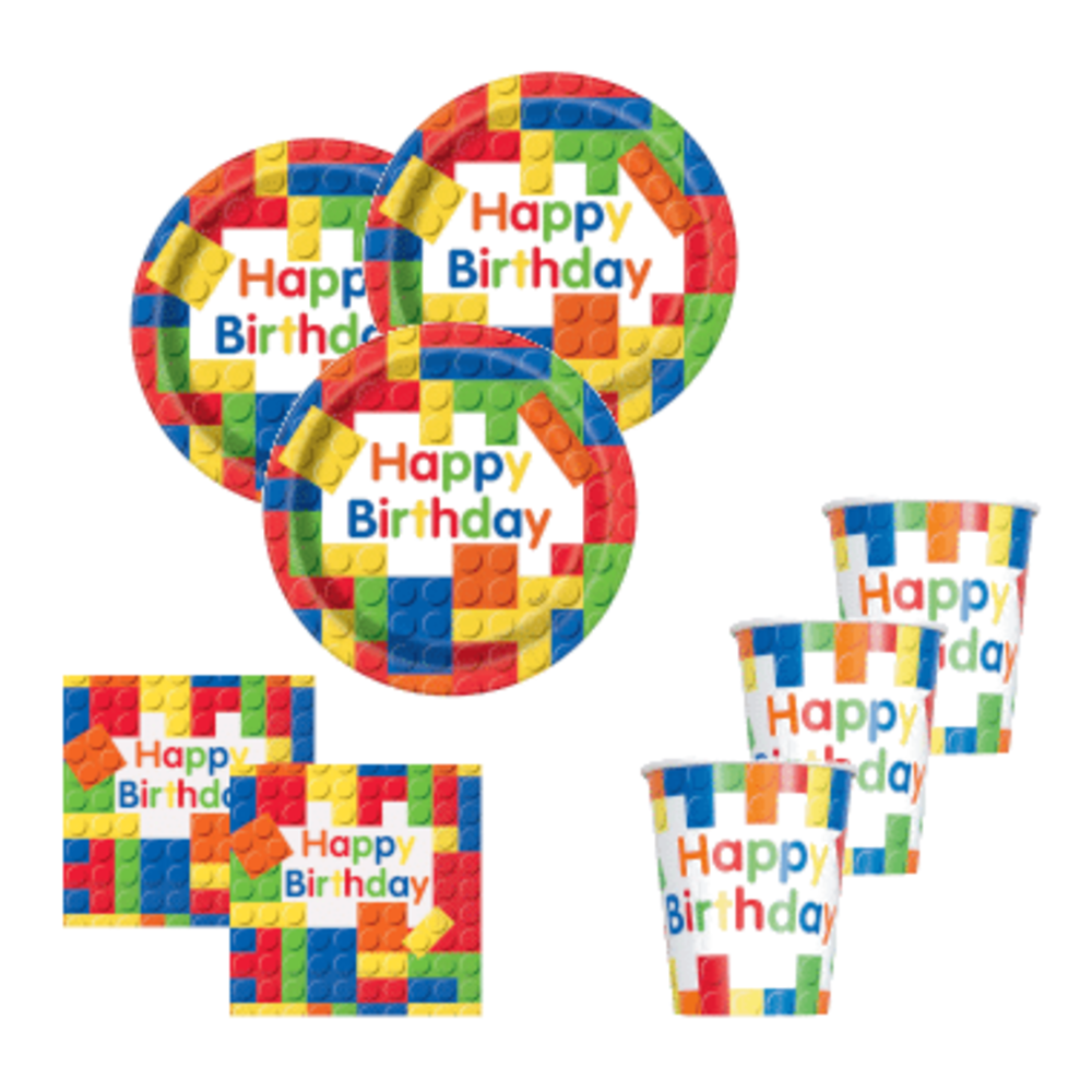 Tuf-Tuf LEGO Party Time Partyset | 32-teilig