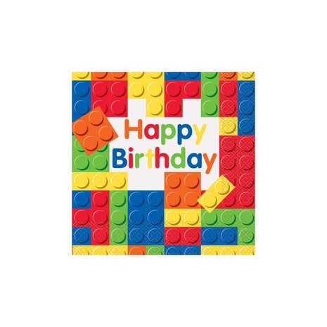 Unique Party Lego Party Time party pack | 48-piece