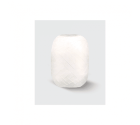 WeFiesta Roll of white ribbon | 20 meters x 5mm
