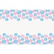 Unique Party Nappe « Ballons » pour révélation du sexe du bébé 137 x 213 cm | à l’unité