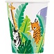 Unique Party Bekers Animal Safari 250ml | 8 stuks Unique Party Bekers Animal Safari 250ml | 8 stuks