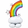 Giant Rainbow Balloon Standing | 132cm Giant Rainbow Balloon Standing | 132cm
