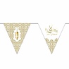 Zin El Afrah Papiergirlande „Eid Mubarak“ Gold | 4,5 Meter Zin El Afrah Papiergirlande „Eid Mubarak“ Gold | 4,5 Meter