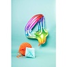 Folat Helium balloon Yummy Gummy rainbow number 4 | 81cm