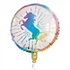 Boland Einhorn-Goldfolienballon 45 cm | pro Stück
