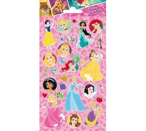 WeFiesta Disney Princess Stickers | per sheet