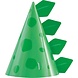 Unique Party Dinosaur Party Hats Blue & Green | 8 pieces