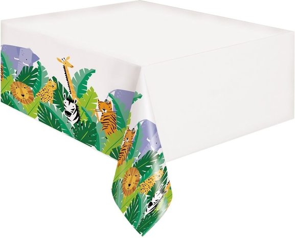 Unique Party Tischdecke „Tier-Safari“ 137 x 213 cm | pro Stück