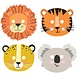 Riethmüller Get Wild Jungle Animal Masks | 8 pieces