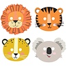 Riethmüller Masques d'animaux de la jungle sauvage | 8 pièces Riethmüller Masques d'animaux de la jungle sauvage | 8 pièces