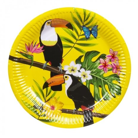 Service de table Hawaii Toucan 24 pièces | 6 personnes