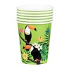 Hawaii-Tukan-Tischset, 24-teilig | 6 Personen