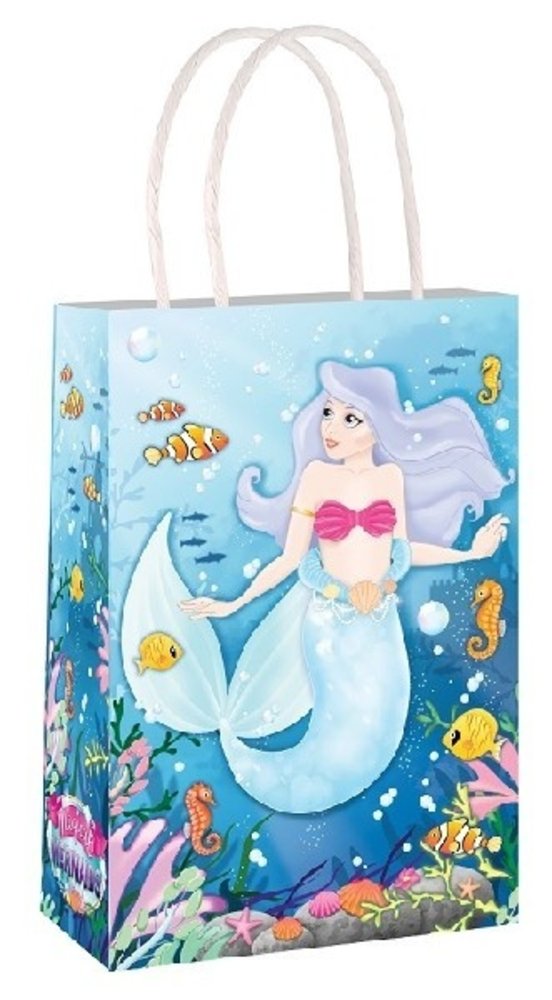 Henbrandt Mermaid Party Favor Bags 14x21x7cm | 12 pieces