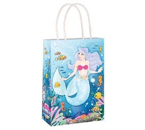 Henbrandt Sachets cadeaux sirène 14 x 21 x 7 cm | 12 pièces