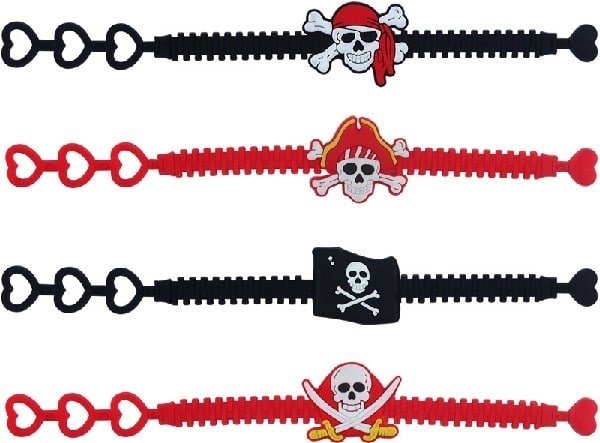 Henbrandt Piratenarmbänder | 12 Stück