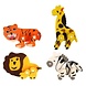 Henbrandt Gommes Animaux de la Jungle 5 cm | 12 pièces