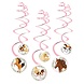 Hangdecoratie Swirls Beautiful Horses Paarden 61cm | 6 stuks Hangdecoratie Swirls Beautiful Horses Paarden 61cm | 6 stuks