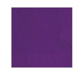 Unique Party Lila Servietten 25x25cm | 20 Stück