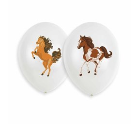 Amscan Ballons chevaux magnifiques 28 cm | 6 pièces