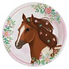 Amscan Beautiful Horses Plates 23cm | 8 pieces Amscan Beautiful Horses Plates 23cm | 8 pieces