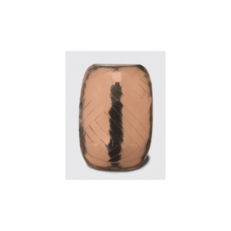 WeFiesta Rolle roségoldenes Metallic-Band | 20 Meter x 5 mm