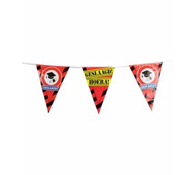 Paper Dreams Graduation Flag Garland Traffic Sign | 10 mtr.
