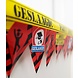 Paper Dreams Absperrband passiert Verkehrsschild | 12 Meter
