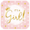 Paper Dreams Door sign It's a Girl! 50x50 cm | per piece Paper Dreams Door sign It's a Girl! 50x50 cm | per piece