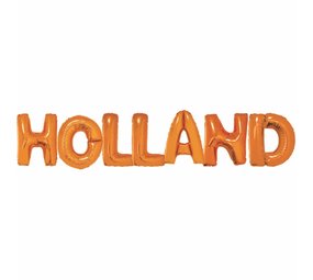 Folat Holland oranje ballon set | 7 folie ballonnen Folat Holland oranje ballon set | 7 folie ballonnen