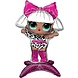 Anagram LOL Surprise Diva 3D Standing Foil Balloon 40x58cm | per piece