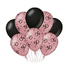 Paper Dreams 30 Years Balloons Rose Gold/Black 30cm | 8 pieces Paper Dreams 30 Years Balloons Rose Gold/Black 30cm | 8 pieces