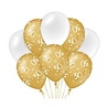 Paper Dreams Ballonnen 30 jaar Wit/Goud | per 8 stuks Paper Dreams Ballonnen 30 jaar Wit/Goud | per 8 stuks