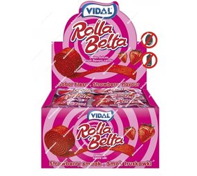 Erdbeerrolle | pro Packung mit 24 Stück